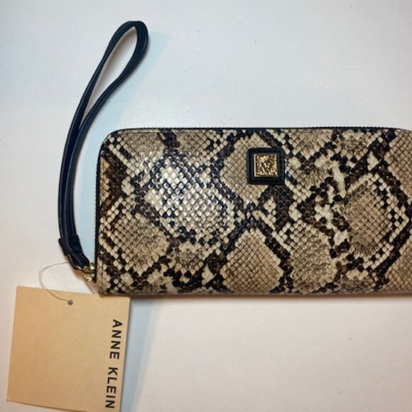 Ann Klien Snake skin Wallet - Picture 1 of 8